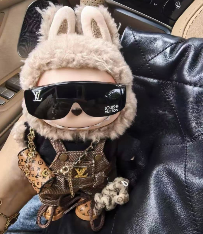 GLABUBU LV BROWN TRENDY LEATHER