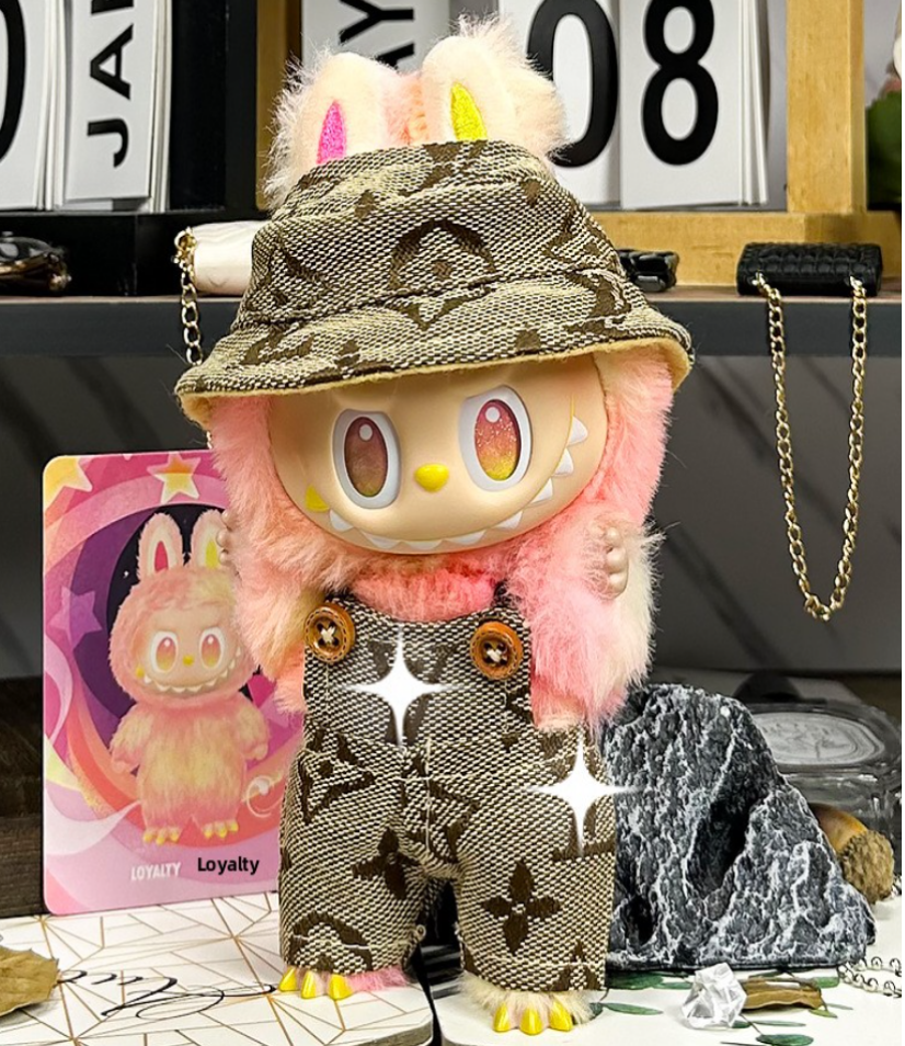 Labubu Fisherman LV Denim ( Doll )