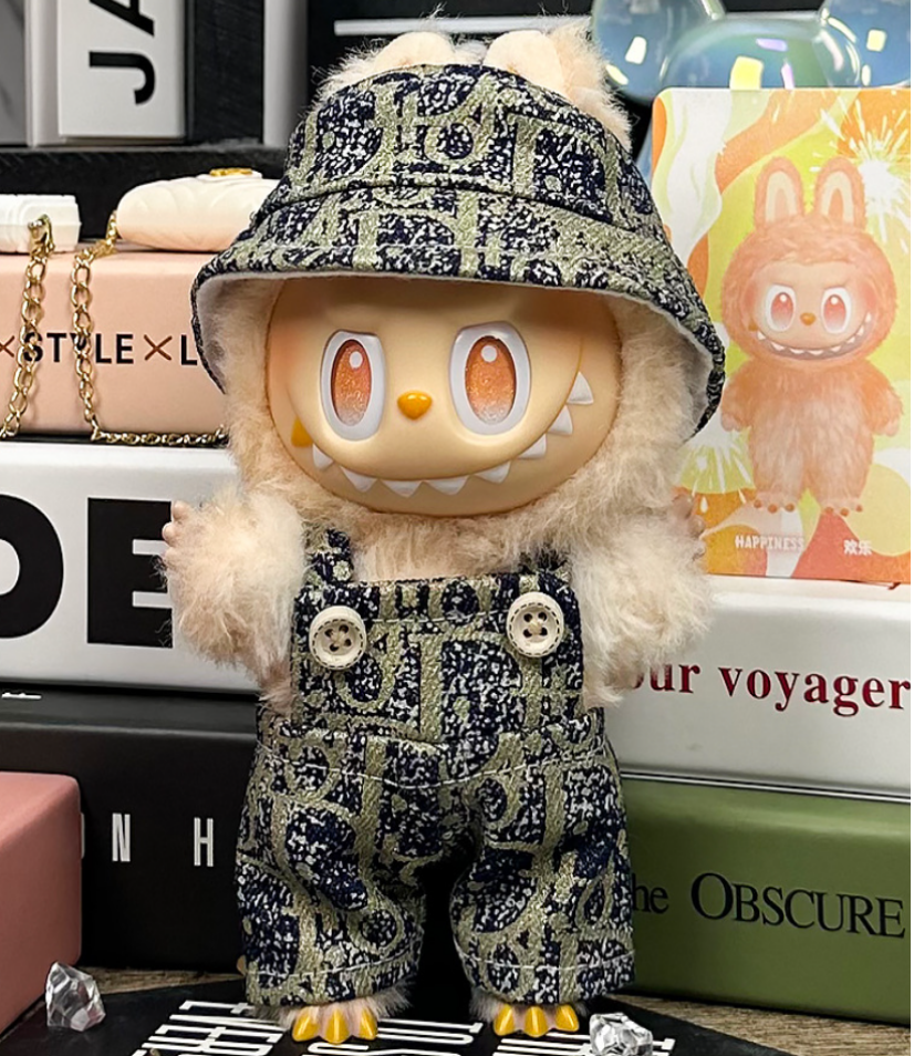 Labubu Fisherman Dior outfit