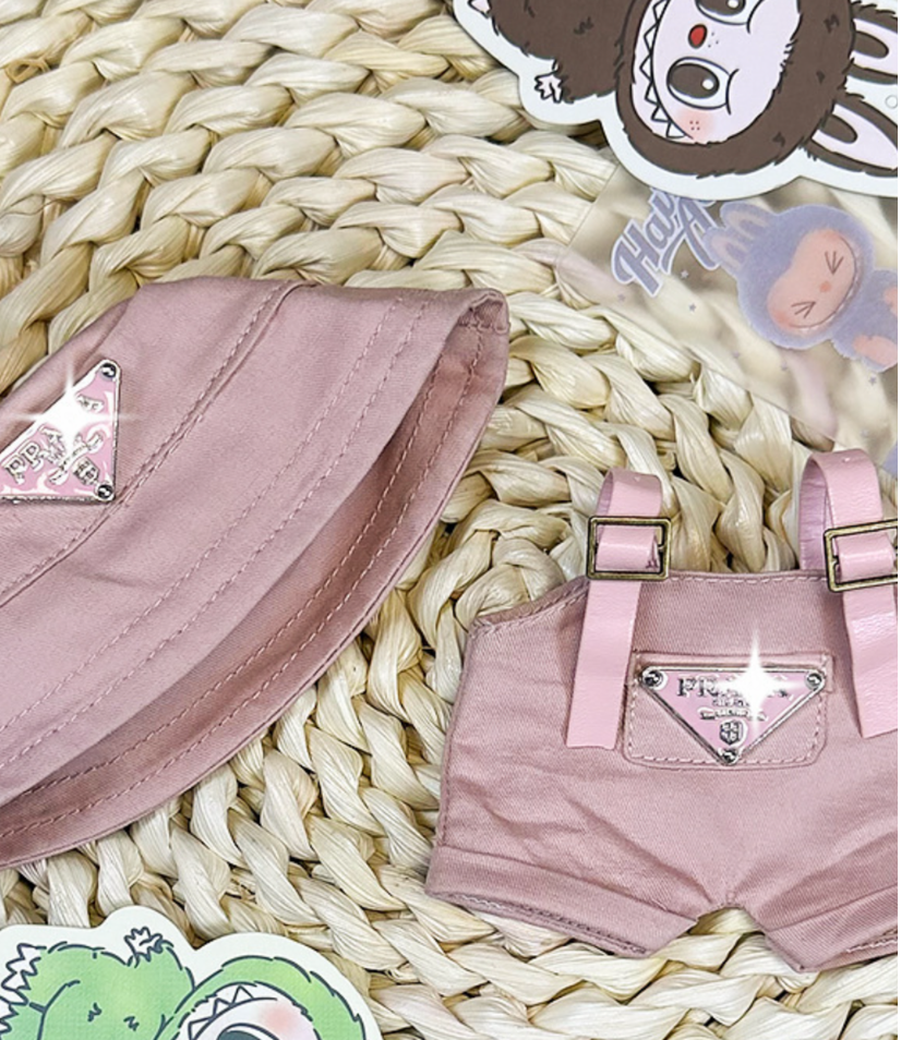 Labubu Fisherman Prada outfit