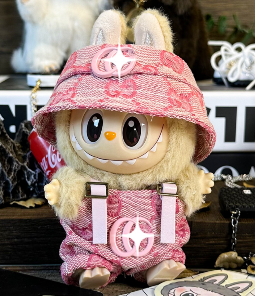 Labubu Fisherman Gucci outfit