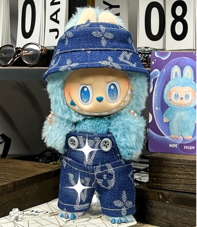 Labubu Fisherman LV Denim ( Doll )