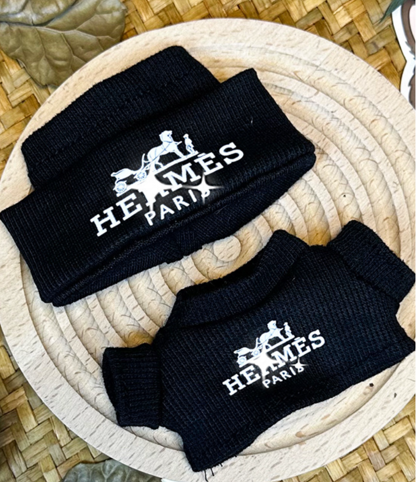 Labubu family Hermes outfit