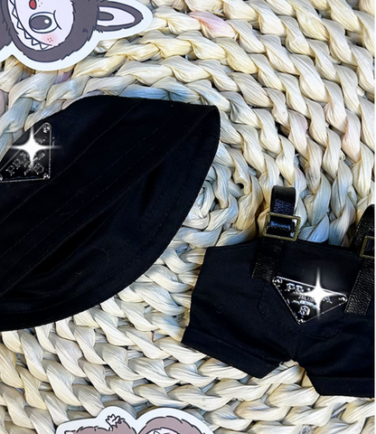 Labubu Fisherman Prada outfit