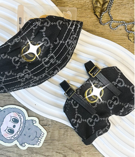 Labubu Fisherman Gucci outfit