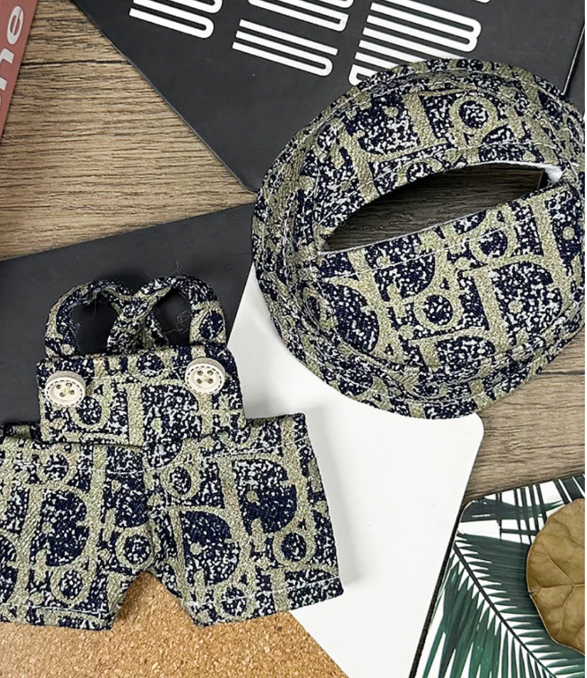 Labubu Fisherman Dior outfit