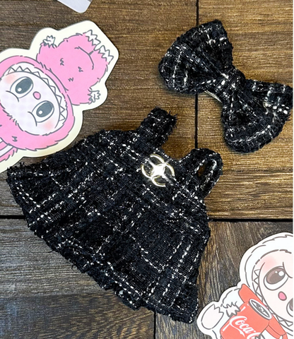 Labubu Home dress Chanel outfit