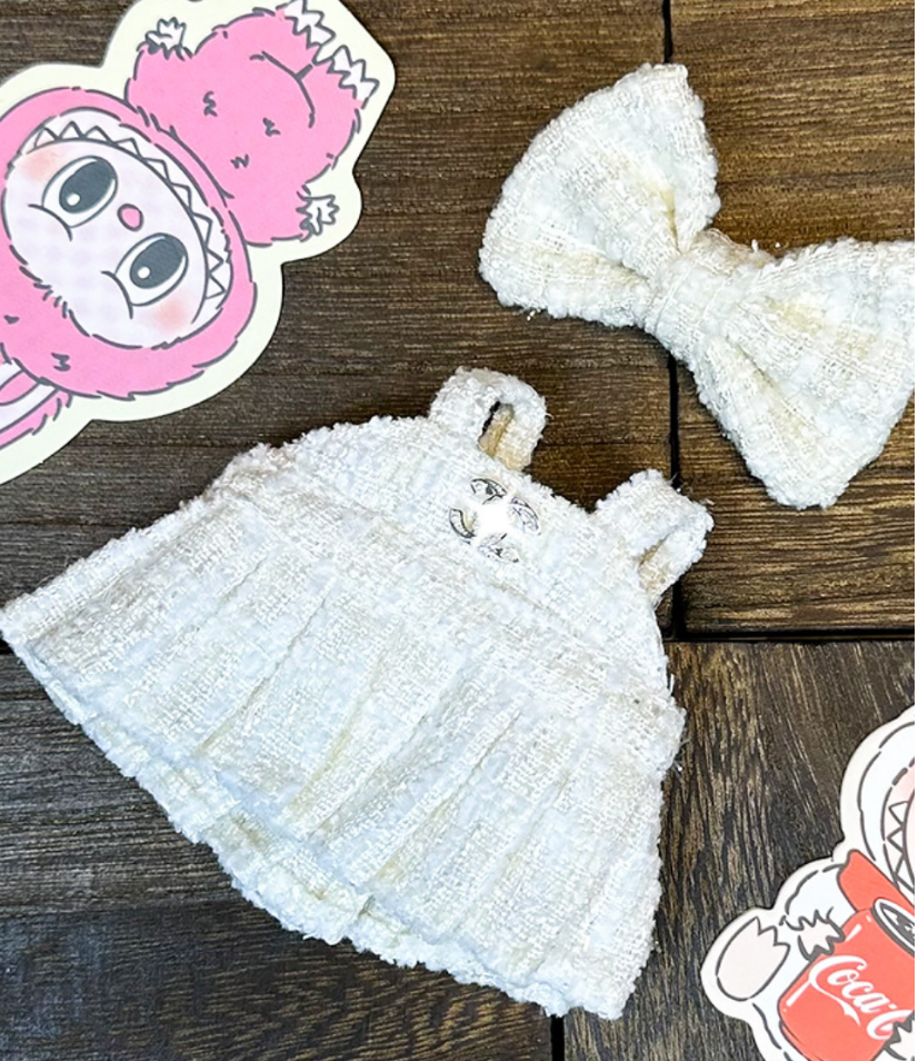 Labubu Home dress Chanel outfit