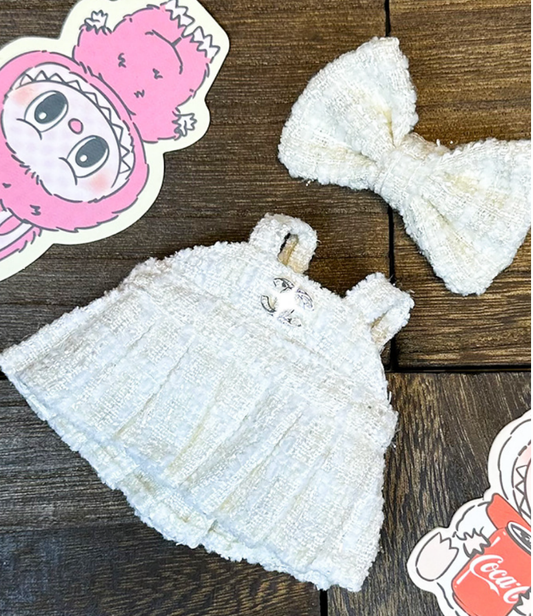 Labubu Home dress Chanel outfit