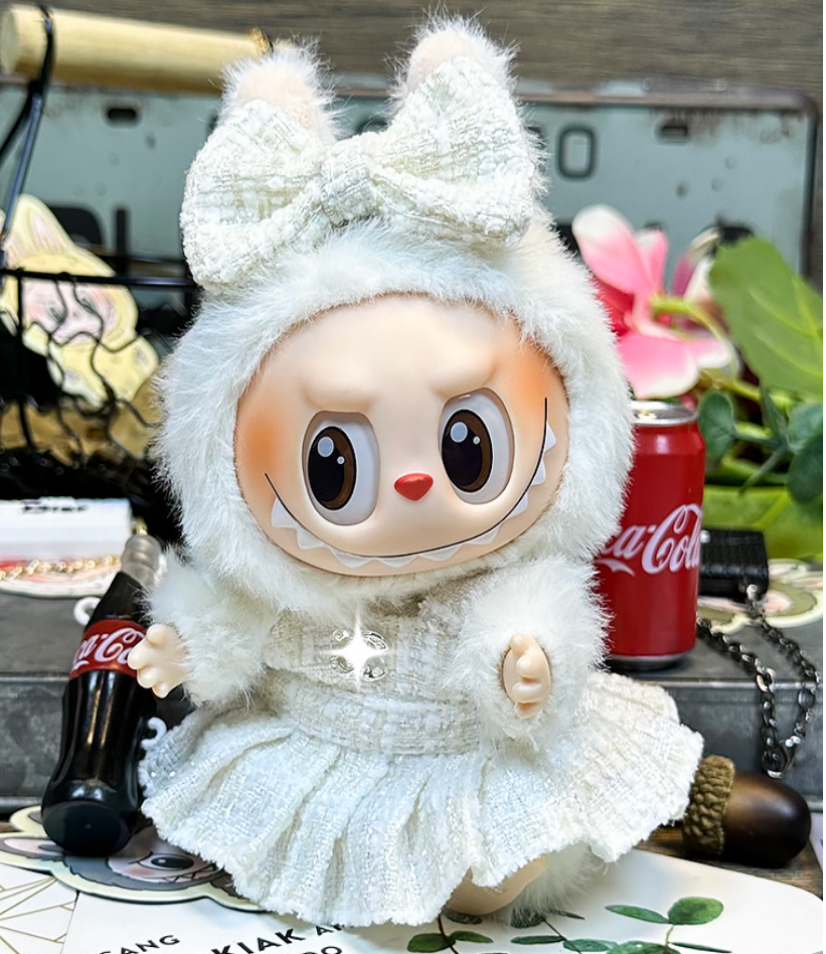 Labubu Home dress Chanel outfit